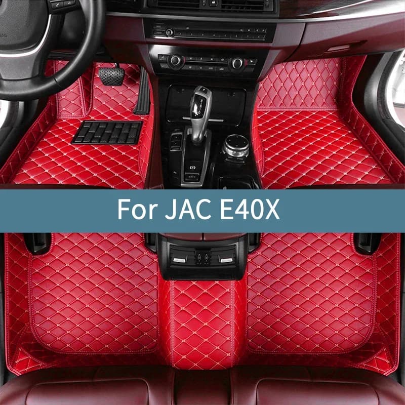 Car Floor Mats For JAC E40X 2021 2022 2023 2024 2025 2026 2027 Floor Mats For Cars Waterproof Mat Accessories