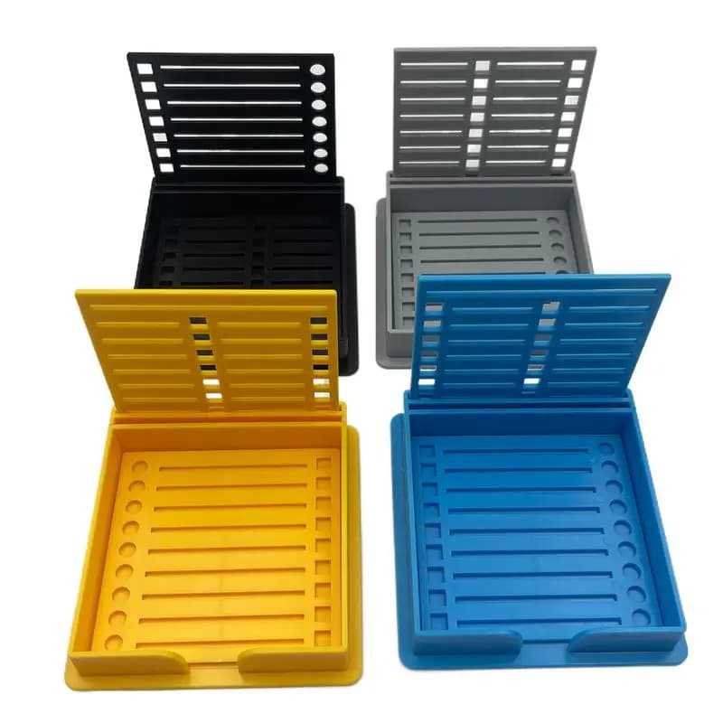 Organizzatore di note Stencil per note adesive da scrivania versatile Materiale scolastico Accessori da scrivania Porta note adesive con modello