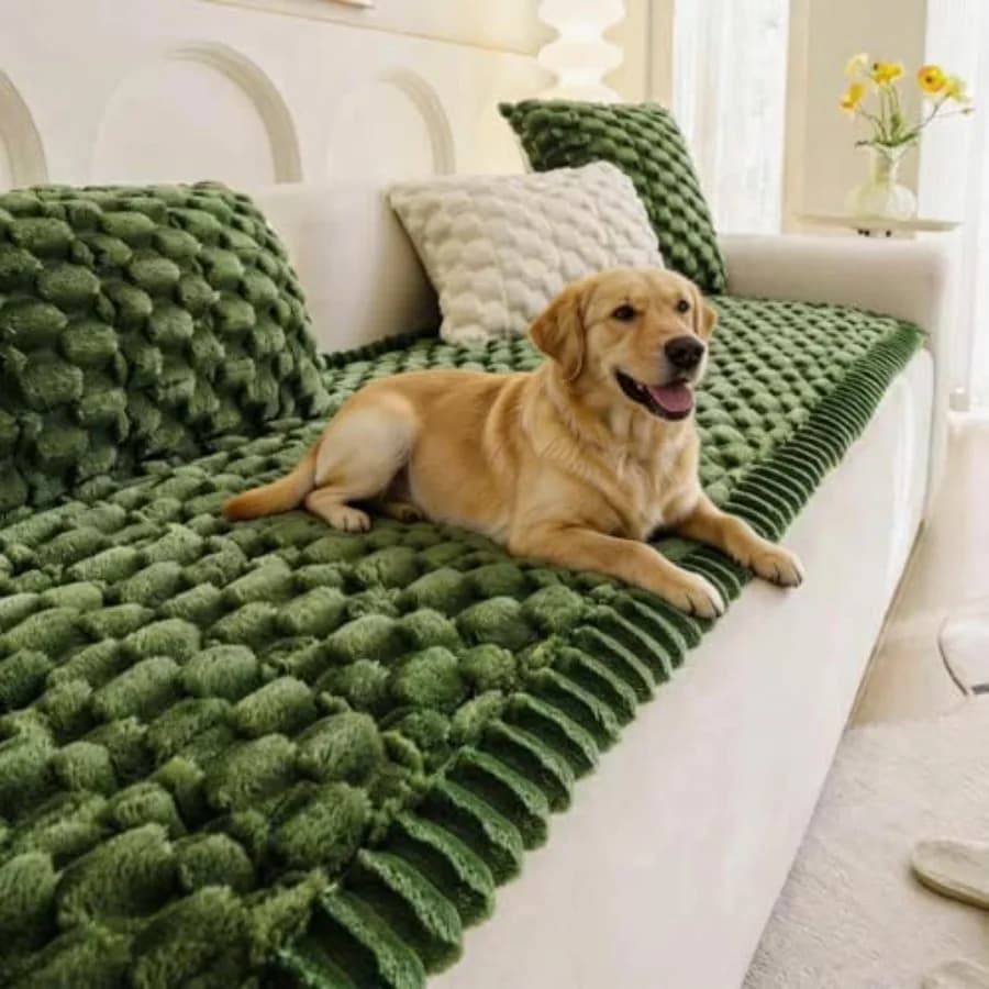 Copridivano per Cani Lavabile, Protezione per Divani Pet-Friendly, Tappetino Boho per Animali Domestici per Divani e Poltrone