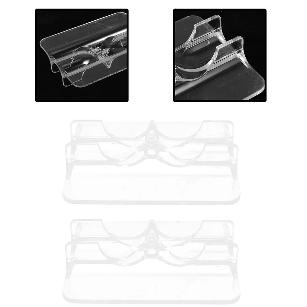 1 Paio di Supporti Trasparenti in PVC per Pattini a Rotelle, Espositore Robusto per Pattini da Ghiaccio per Adulti, per Vetrine, Negozi e Banchi Espositivi