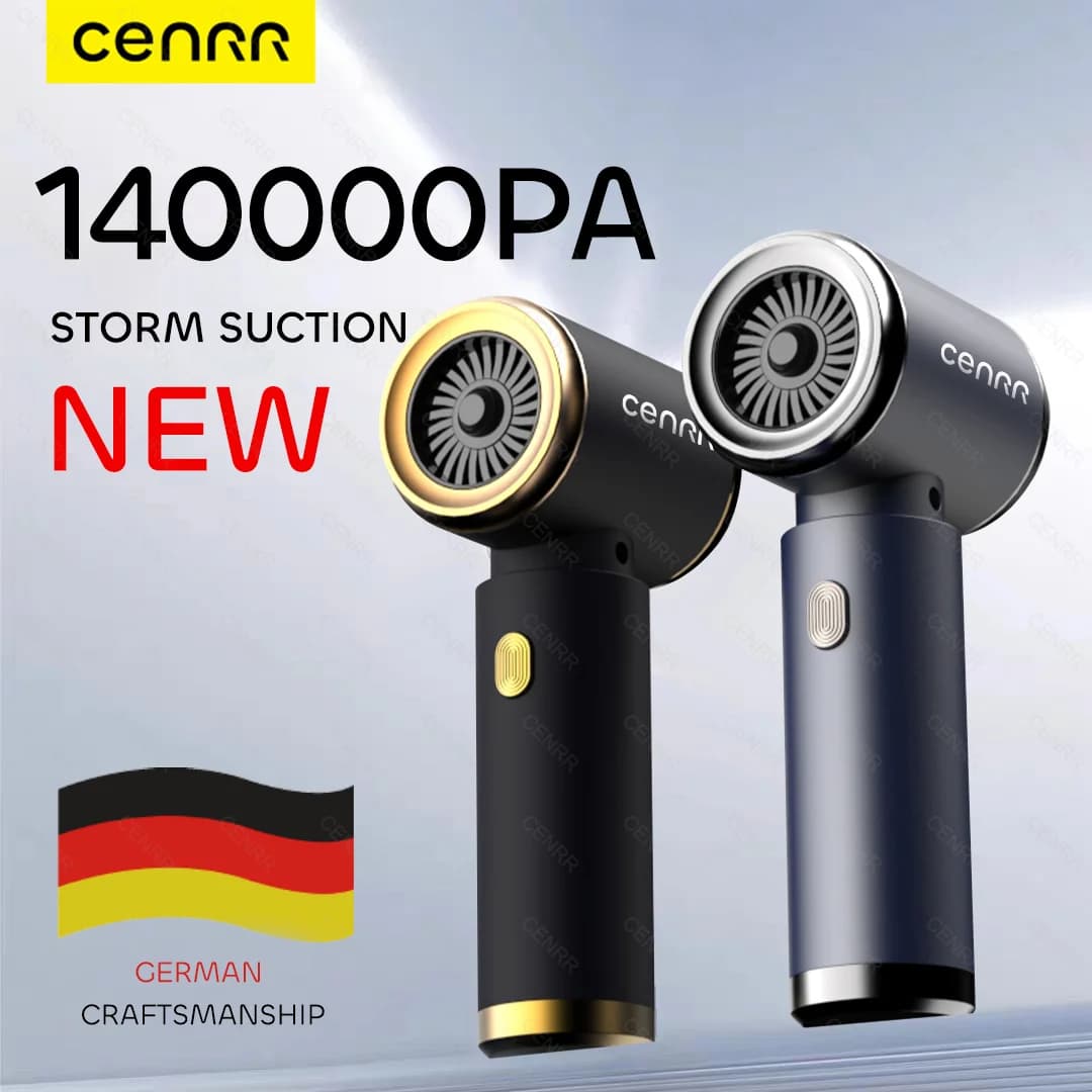 CENRR 140000PA aspirapolvere per auto Mini potente pulitore Wireless portatile forte aspirazione per ventilatore elettrodomestico