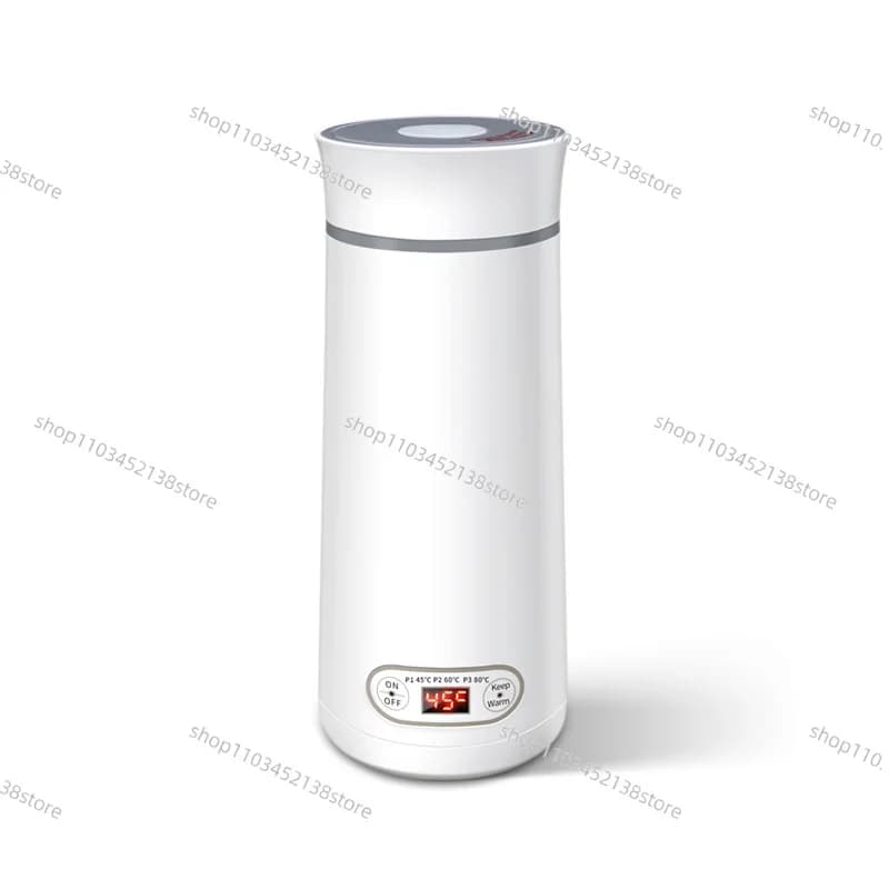 Mini tazza d'acqua elettrica intelligente Riscaldamento e isolamento portatile Caldaia da viaggio Piccolo bollitore pieghevole