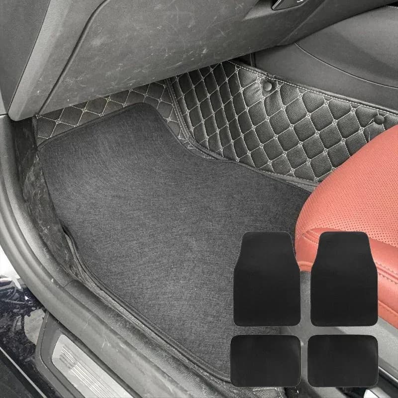 Car Floor Mat,Front & Rear Automotive Carpet Floor Mats Universal Fit for Suvs,Sedans,Vans Car
