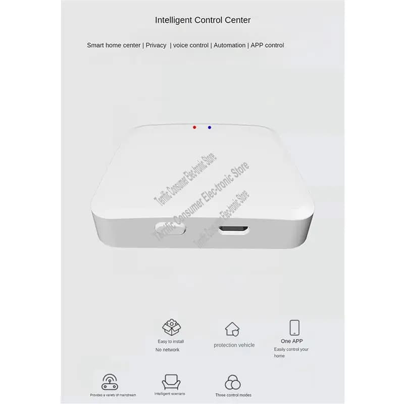 2X Tuya Graffiti Smart Wireless Bluetooth Gateway Bluetooth Blocco interruttore della luce Ripetitore Collegare Wifi Bluetooth Gateway-TCES