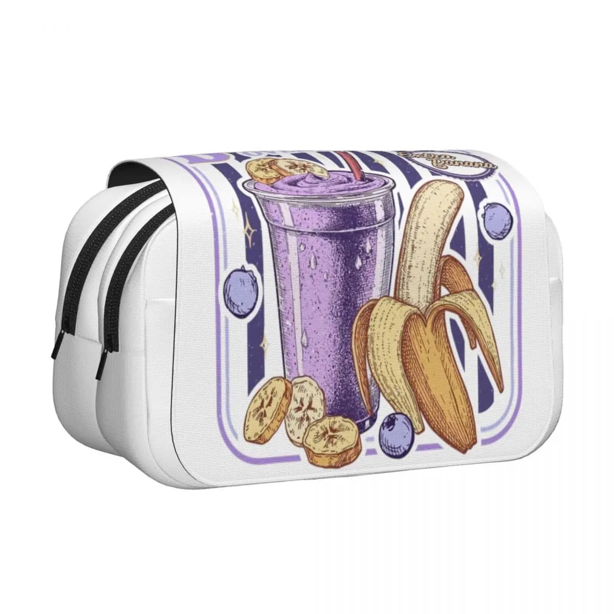 Astuccio per penne Blue Moon Over Brooklyn Heated Rivalry a doppia apertura, porta penne, astuccio per matite, per ragazze e ragazzi, articoli scolastici