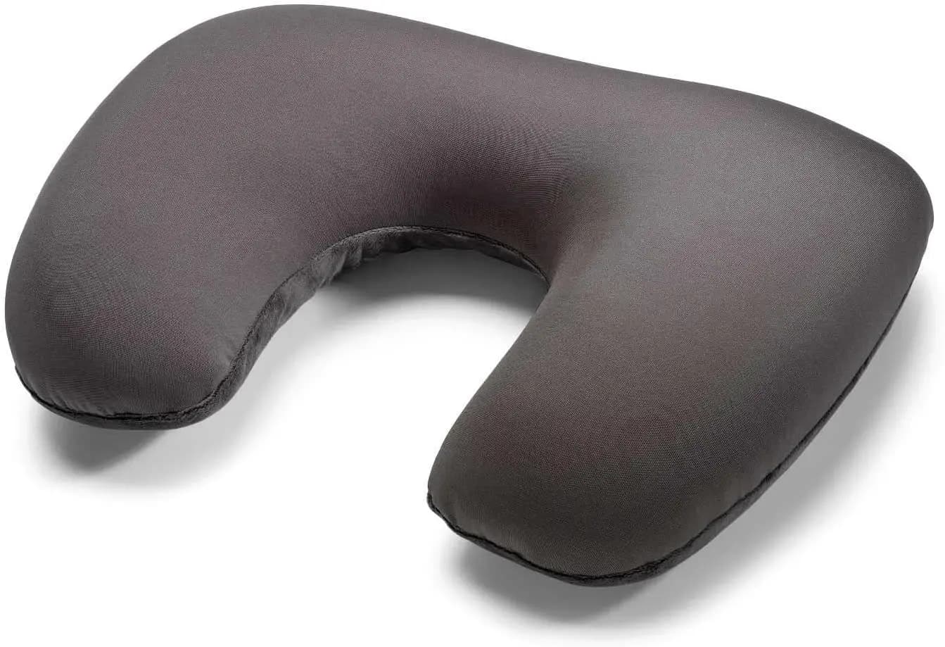 Cuscino da Viaggio Convertibile: da Forma a U a Quadrata, Supporto Ergonomico per Collo e Spalle, Leggero e Compatto