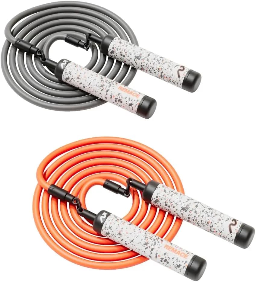 Set di Corde per Saltare con Pesi - 1/4LB e 1/2LB per Fitness, Esercizio, Boxe - Corde per Salto Veloce per Principianti e Intermedi