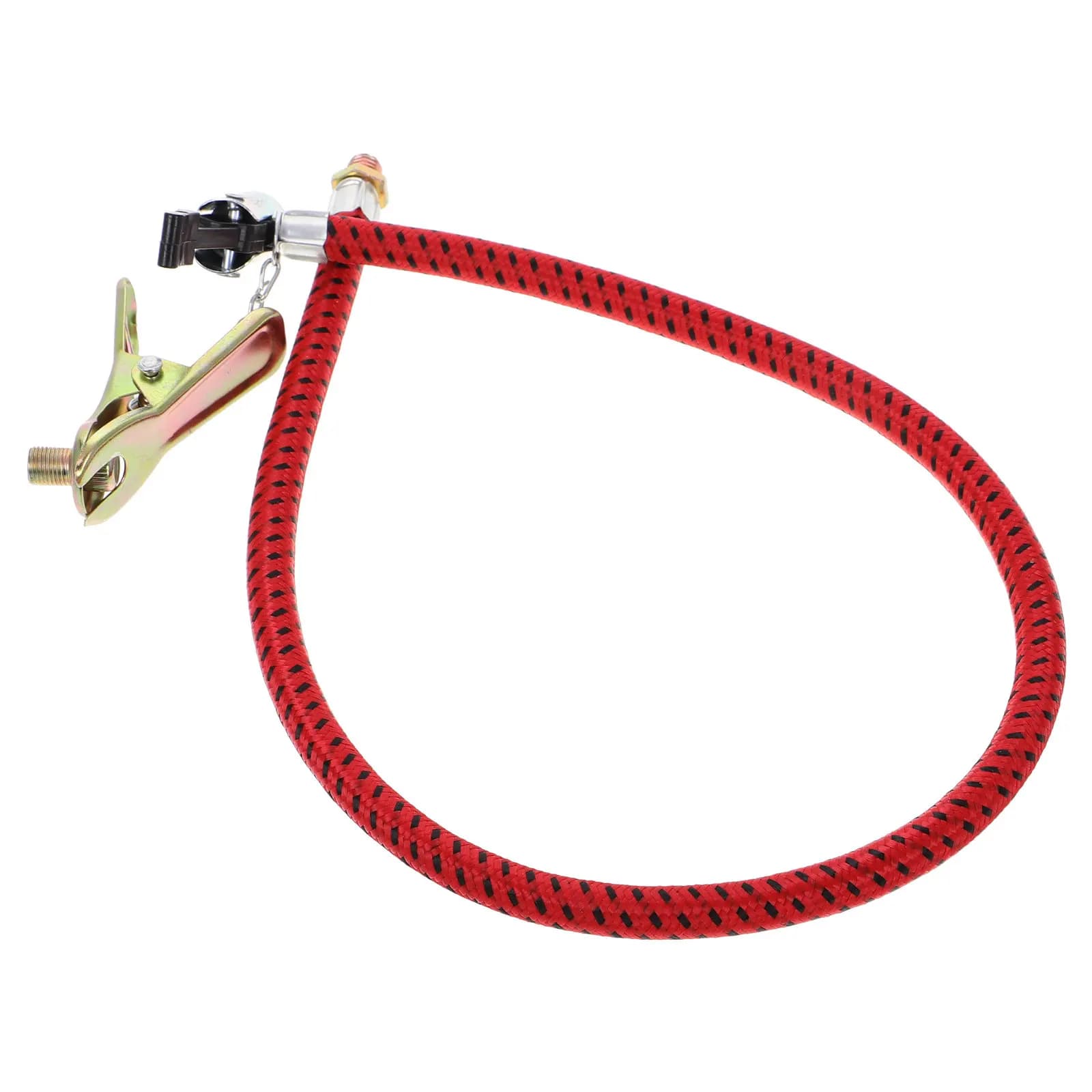 Tubo Flessibile Rosso di Ricambio per Pompa Bici, Adattatore Universale per Compressore d'Aria, per Gonfiaggio Pneumatici di Biciclette, Moto e Scooter