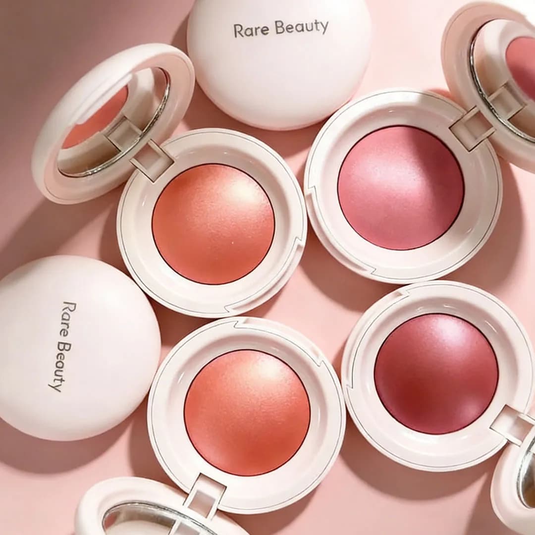 Rare Beauty Illuminante in Polvere e Blush Effetto Luminoso Impermeabile a Lunga Durata Illuminante Viso Liquido per Trucco