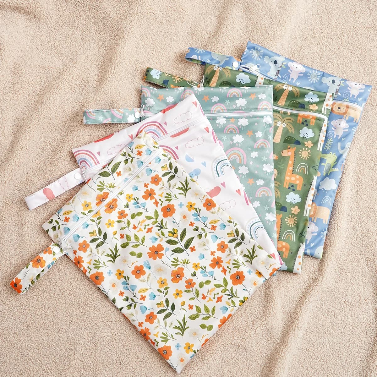 1 wet and dry bags, diaper changing bags, storage bags, ideal for diapers, wet and dry laundry organizer bags