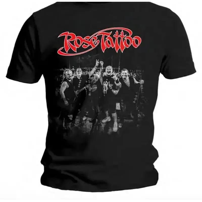HOT Rose Tattoo band Monsters of Rock Cruise Black S 5Xl T shirt 1U1126