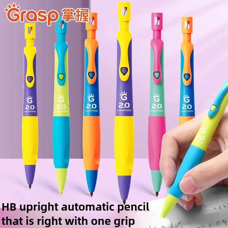 GRASP 2.0mm Set di matite meccaniche con piombo anti-rottura Correzione della postura per bambini Pratica di scrittura Materiale scolastico speciale