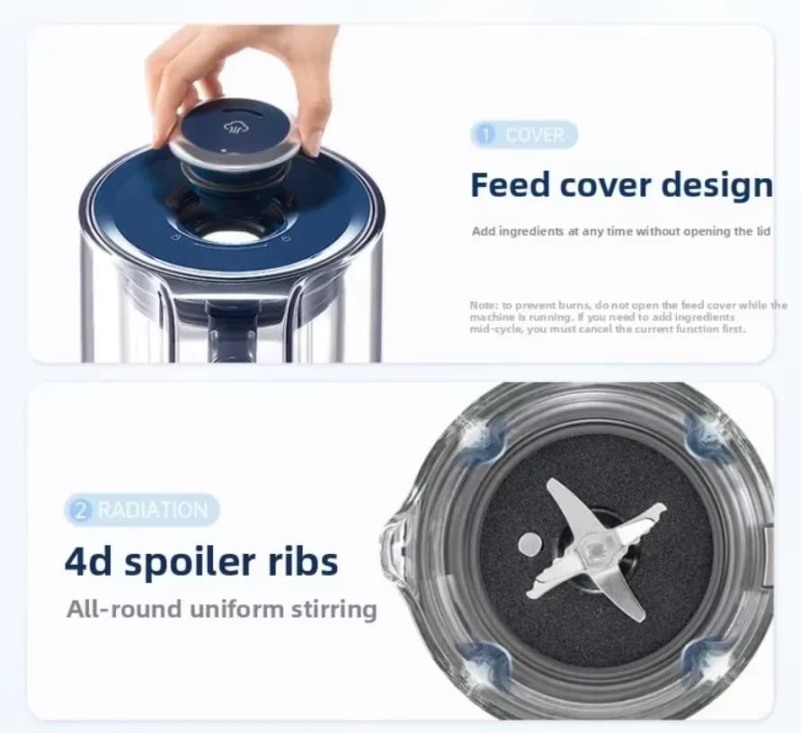 Morphy Richards 220V Quiet Multifunction Blender Soymilk Maker Juicer Baby Food Mixer Auto Household Appliance LYH