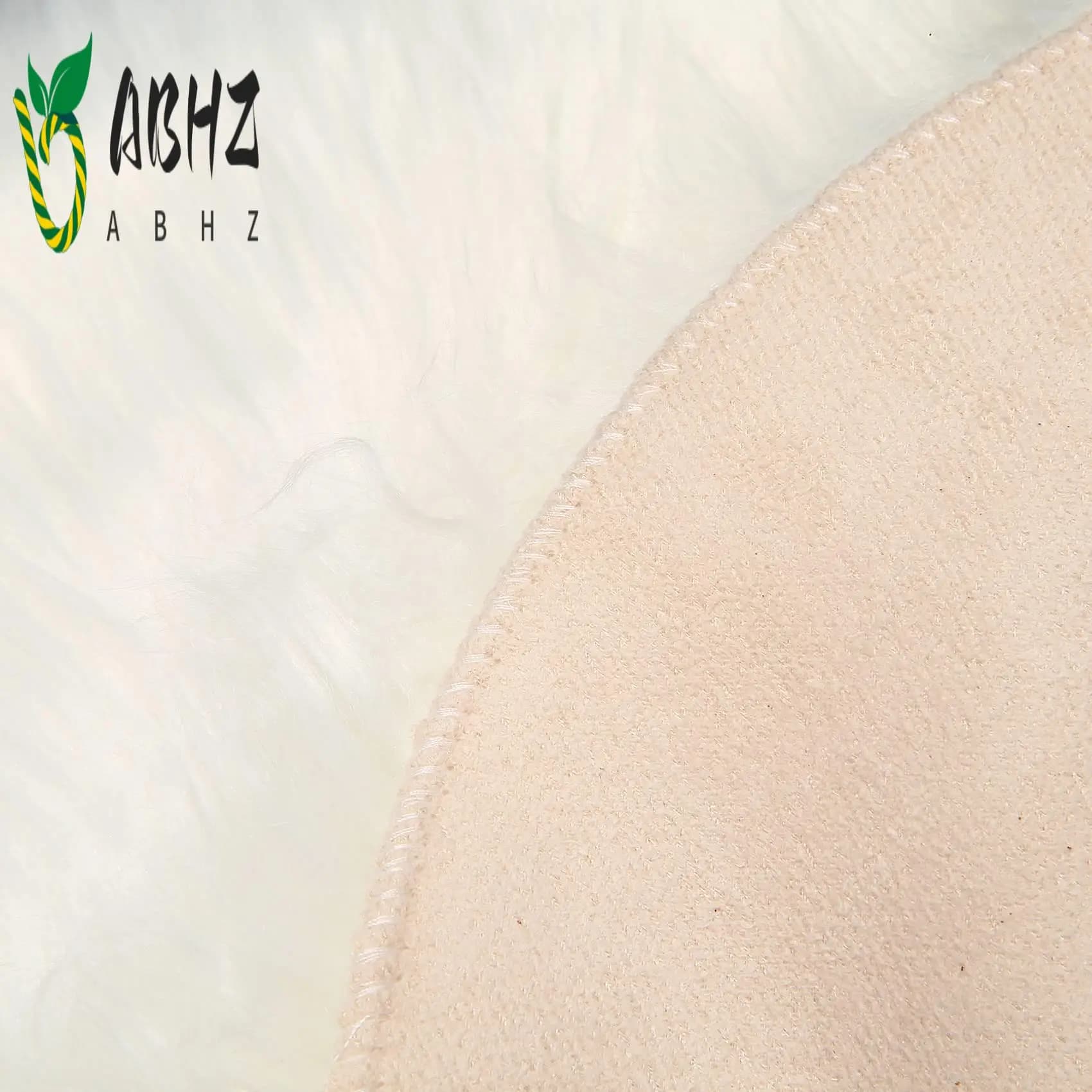 ABHZ-Tappeto in faux sheep wool 30 x 30 cm Soft long fur Decorative carpet Cushion Chair Sofa Mat