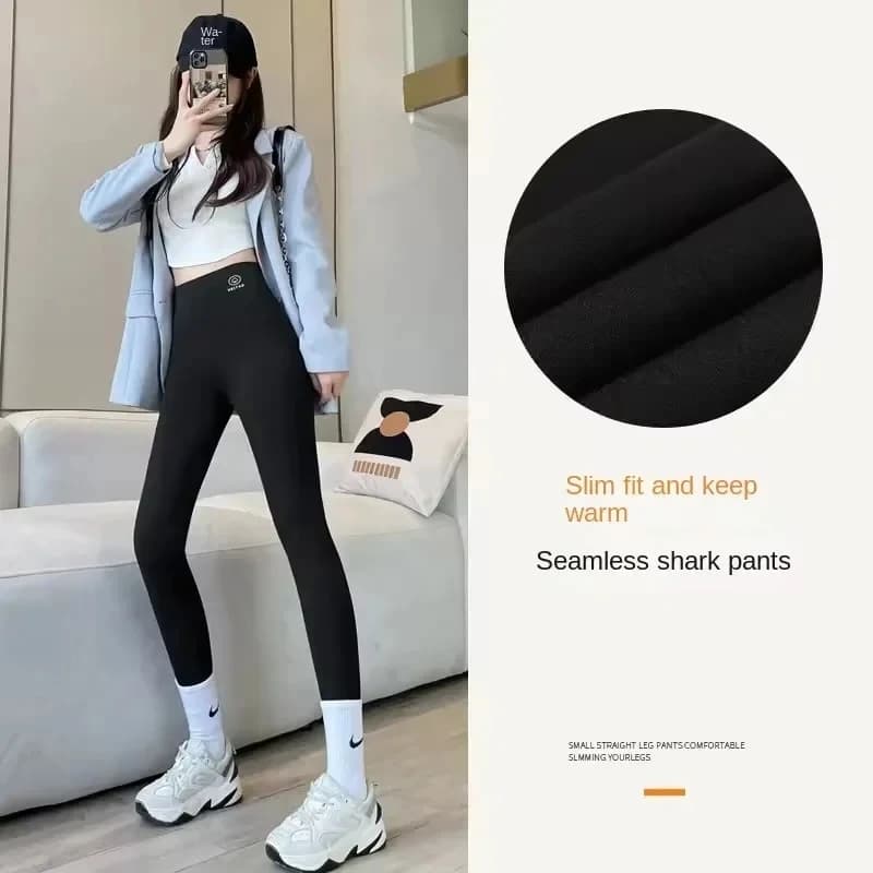 Leggings da yoga a vita alta, caldi e elasticizzati, per donna, sexy, modellanti e riscaldanti, ideali per la corsa