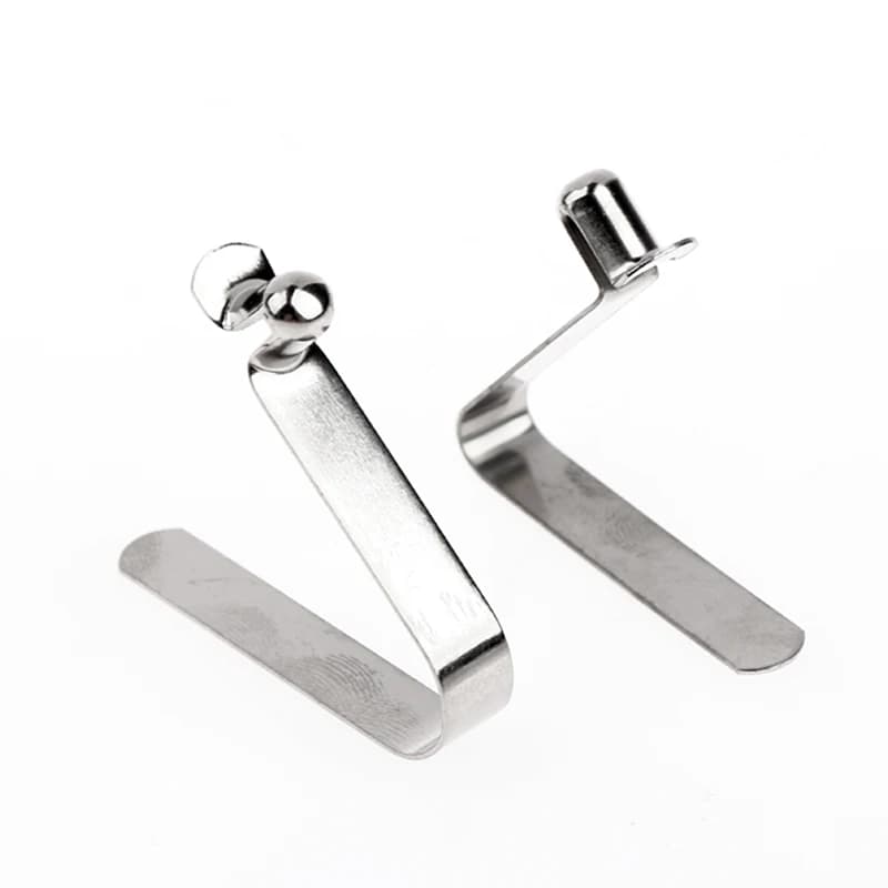 NUOVA OFFERTA 10 PEZZI Clip a molla di posizionamento telescopica a pulsante singolo con blocco rapido per pagaie da kayak, pali da tenda e altri oggetti, 5-5.5mm