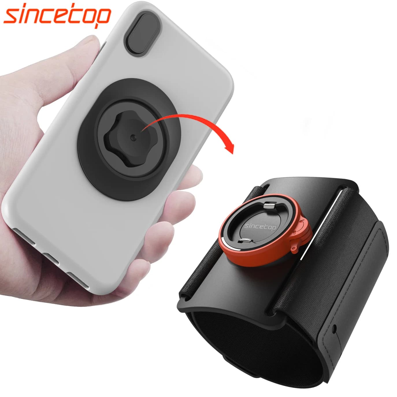 Outdoor Wristbands Phone Holder Gymnastics Fitness Armband Wrist Case Stand Lock Man Woman for iPhone Xiaomi