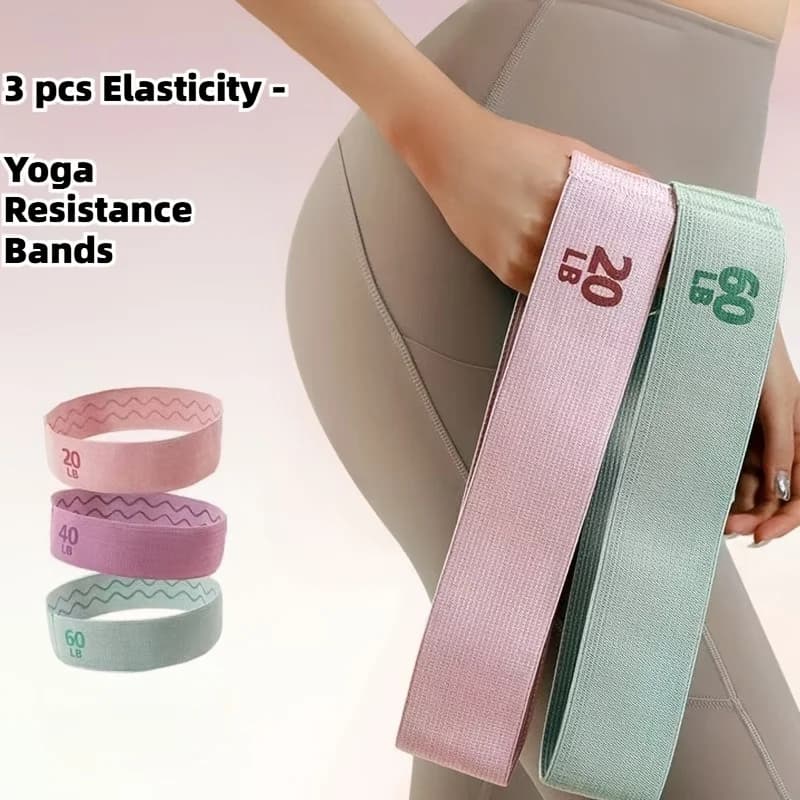 3 Levels Elasticity Resistance Bands,Home Fitness Yoga Elastic Bands,Squatting And Glute Training Equipment,Gym Stretching Band