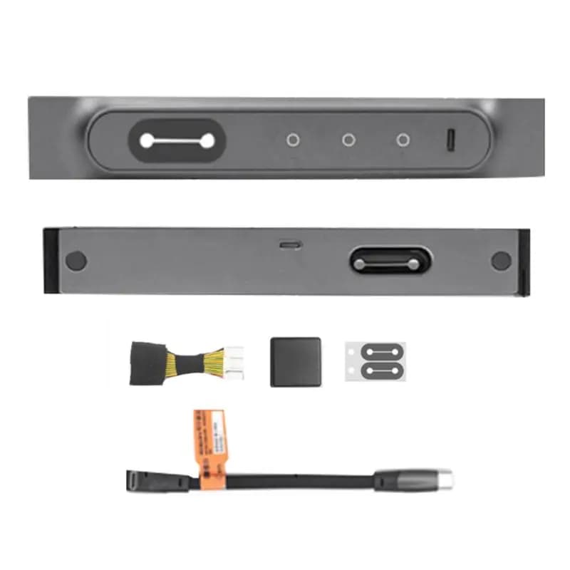 Semplice Docking Station Intelligente per Console Centrale Auto, Pulsanti Fisici Multifunzione, Accessori Auto Neri per Tesla Model 3/Y 202