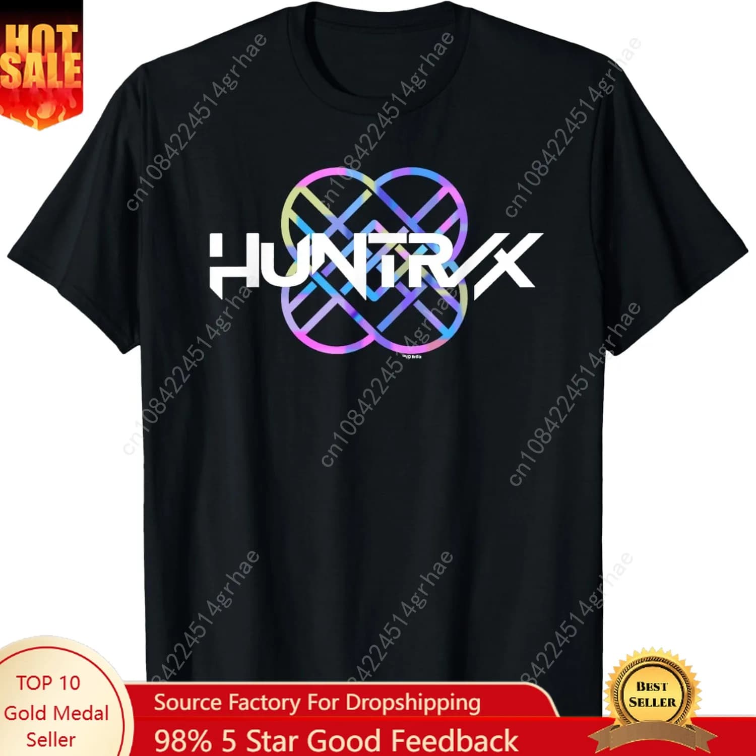 T-shirt con licenza ufficiale con logo della band