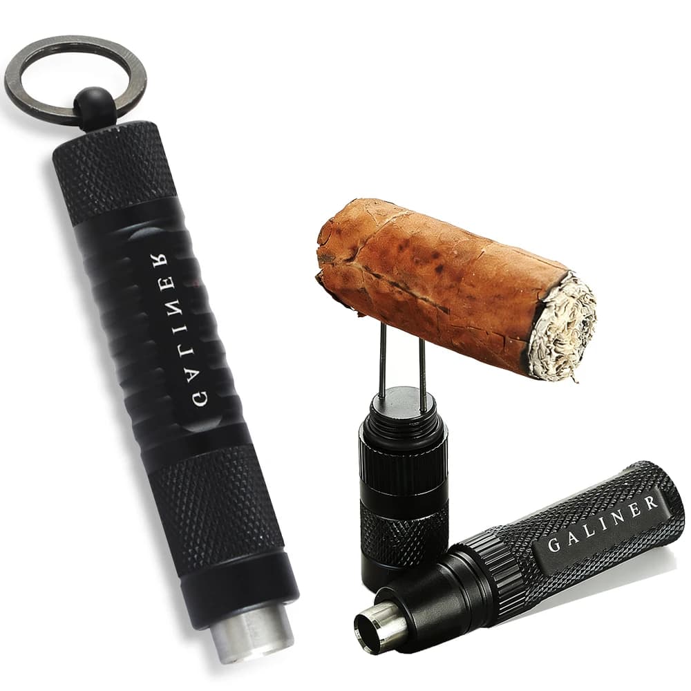 GALINER Professional Cigar Punch Cutter Luxury Smoking Accessories Punch Perfect Enhancer Tool Knife Cigar Needle