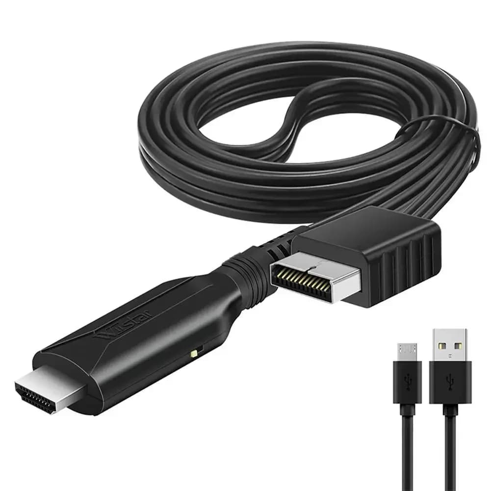 For Playstation PS2 to HDMI Compatible Converter Adapter Cable HD Output 1080P 720P