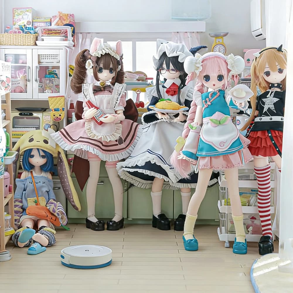 Henshin Denki Street 1/6 BJD Blind Box, Bambola Articolata Kawaii da Vestire, Figurina Anime Trendy da Collezione, Giocattolo Misterioso, Regalo per Ragazze