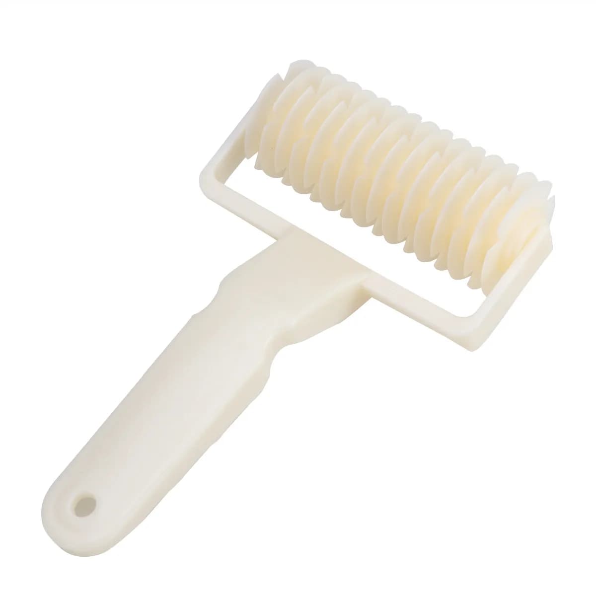 Utensile da Forno in Plastica Bianco Crema per Decorazione di Biscotti, Cioccolato e Impasti