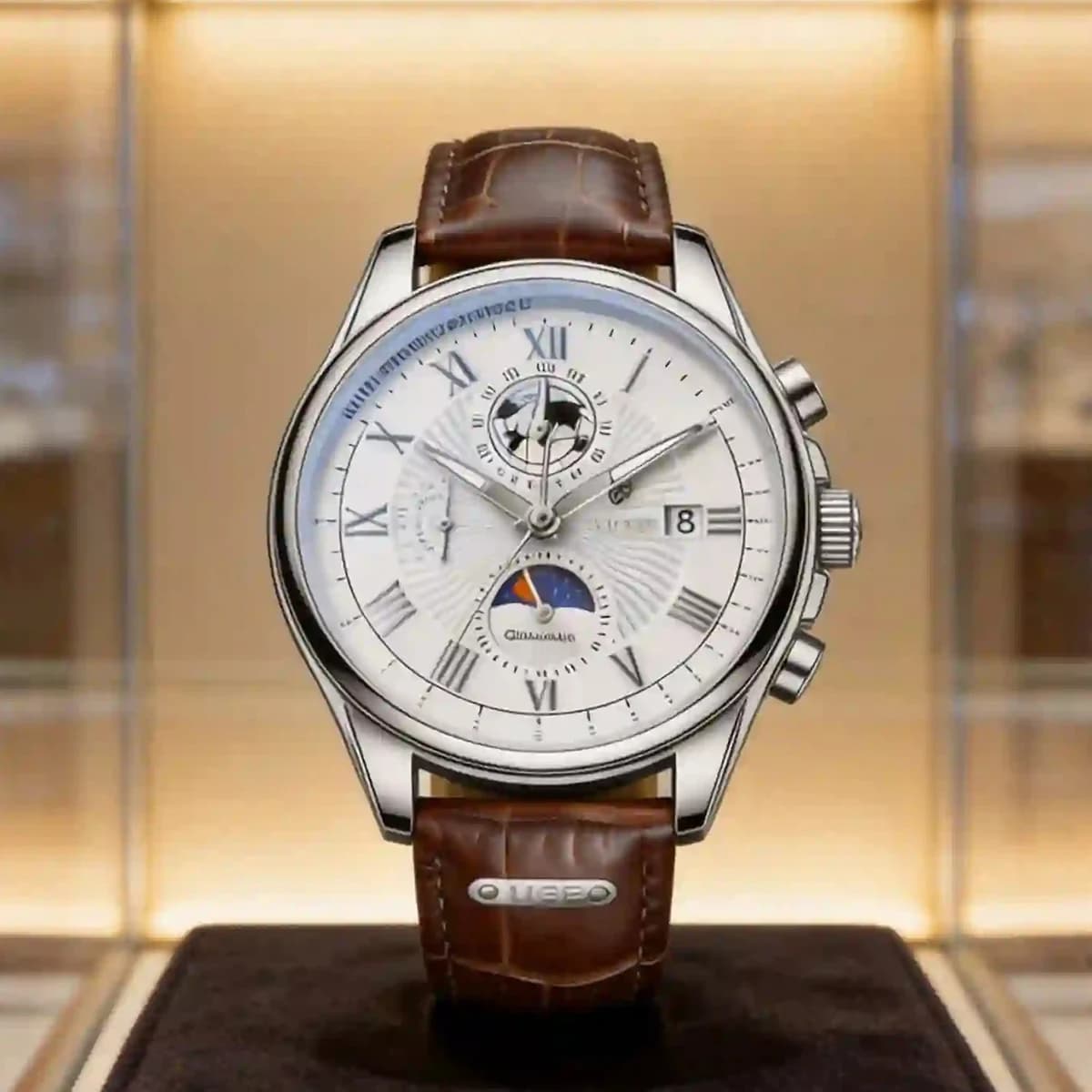 Orologio da Uomo LIGE 2025, Moda di Lusso, Sportivo, Impermeabile, Luminoso, con Data, Cinturino in Pelle, Orologio al Quarzo Casual da Uomo