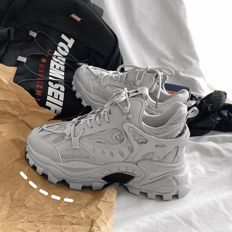 2022 new men shoes autumn winter comode sneakers with men's platform fashion shoes casual sneakers sporty Tenis Masculino size46