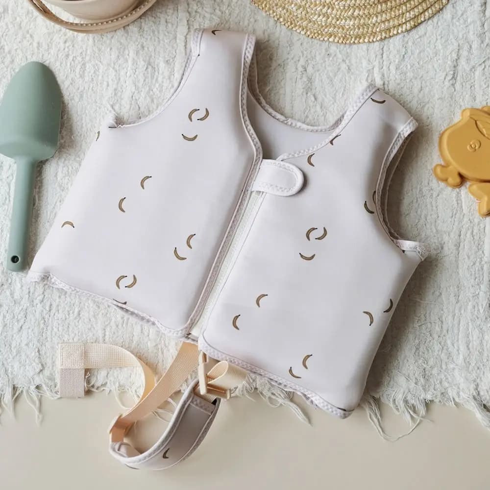 Non cade dal bambino Gilet di galleggiamento Anti ribaltamento Stabile Giacche da nuoto per bambini Gilet da nuoto regolabile senza inflazione dei cartoni animati