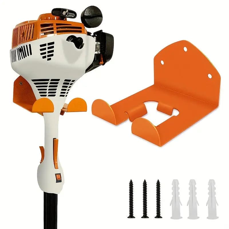 1 Pezzo Supporto per Attrezzi da Giardino, Organizzatore per Utensili Elettrici, Appendiattrezzi Resistente per Garage, Porta Motoseghe e Decespugliatori, Attrezzi da Giardino