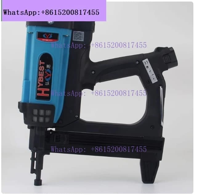 Chiodatrice Pneumatica GSR40 7. Sparachiodi a batteria al litio 2V, graffatrice pneumatica per acciaio, utensili pneumatici per telai e canaline 110-220V