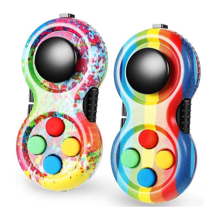 Controller Fidget Pad Game Clicker ADHD Autismo Sensoriale Giocattoli Educativi Regali per Stress Ansia EDC Gadget Fantastici Adulti Bambini