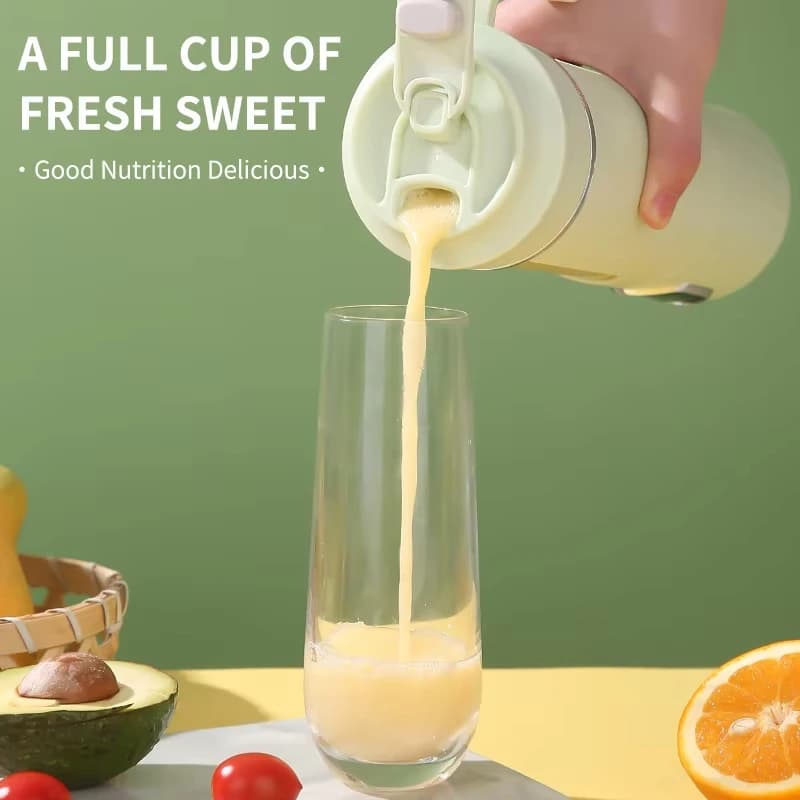 500 ml Handheld Electric Beverage Blender 1300 mAh Fruit Blender Spremiagrumi Fruit Juice Cup