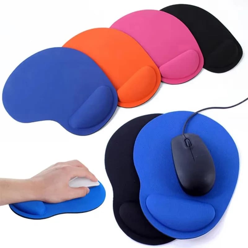 Tappetino per mouse ergonomico per poggiapolsi Comodo supporto per il polso Tappetino per mouse antiscivolo Tappetino per mouse morbido Tappetino per mouse per computer da ufficio