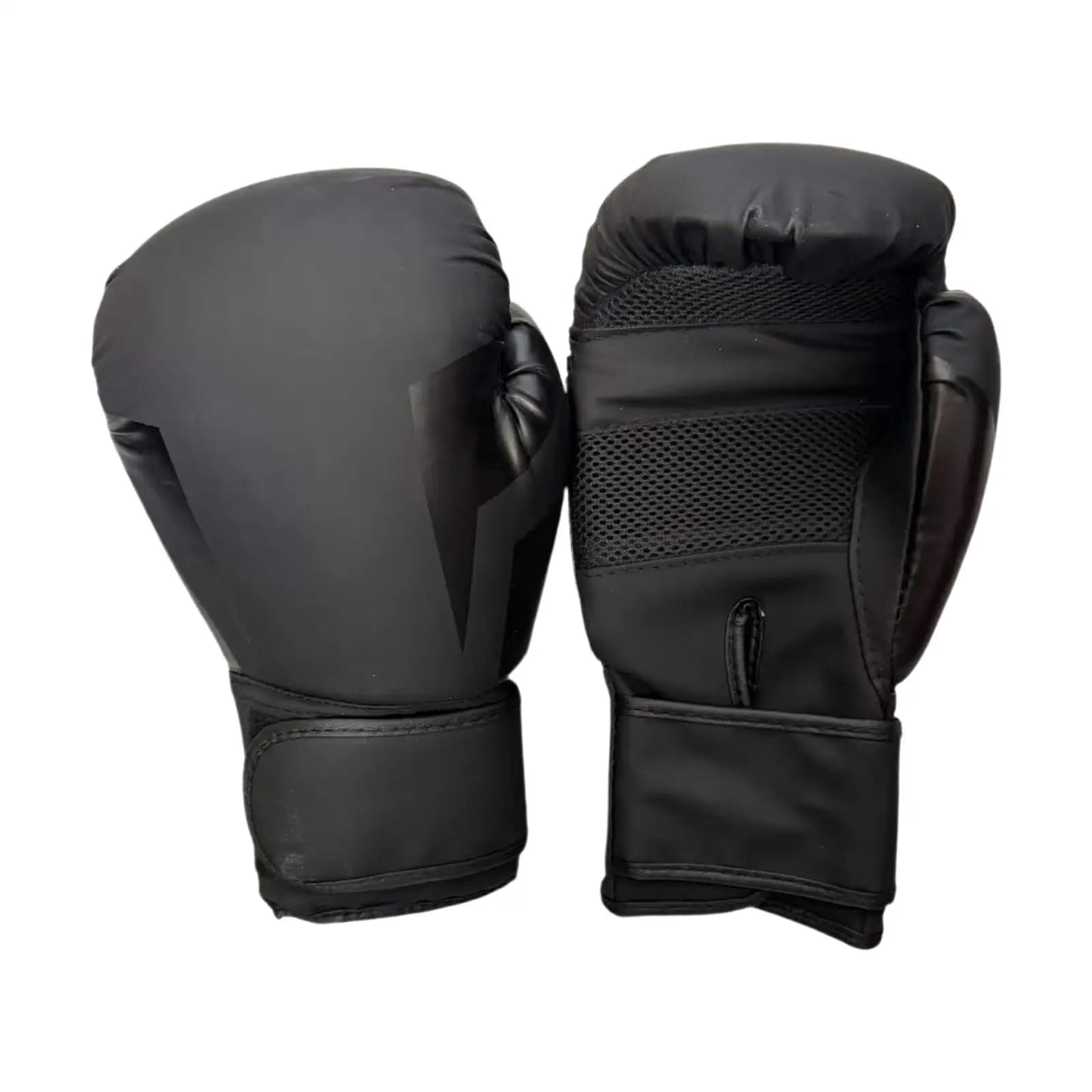 12oz Black Boxing Gloves Breathable Anti Slip Protective Pads For Adults Fighting Sparring MMA Gym Workout And Fitness Training
