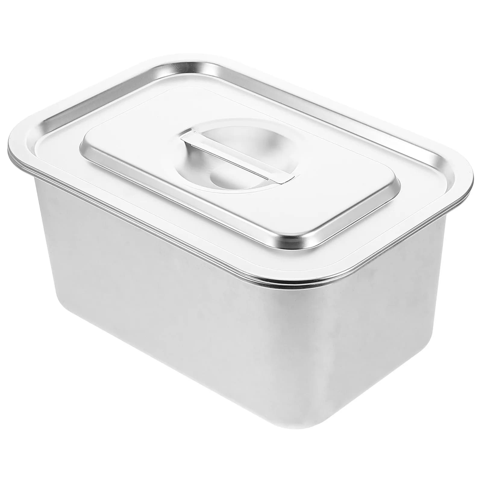Contenitore per Compost da Cucina in Acciaio Inox con Coperchio, Resistente agli Odori, per Uso Quotidiano