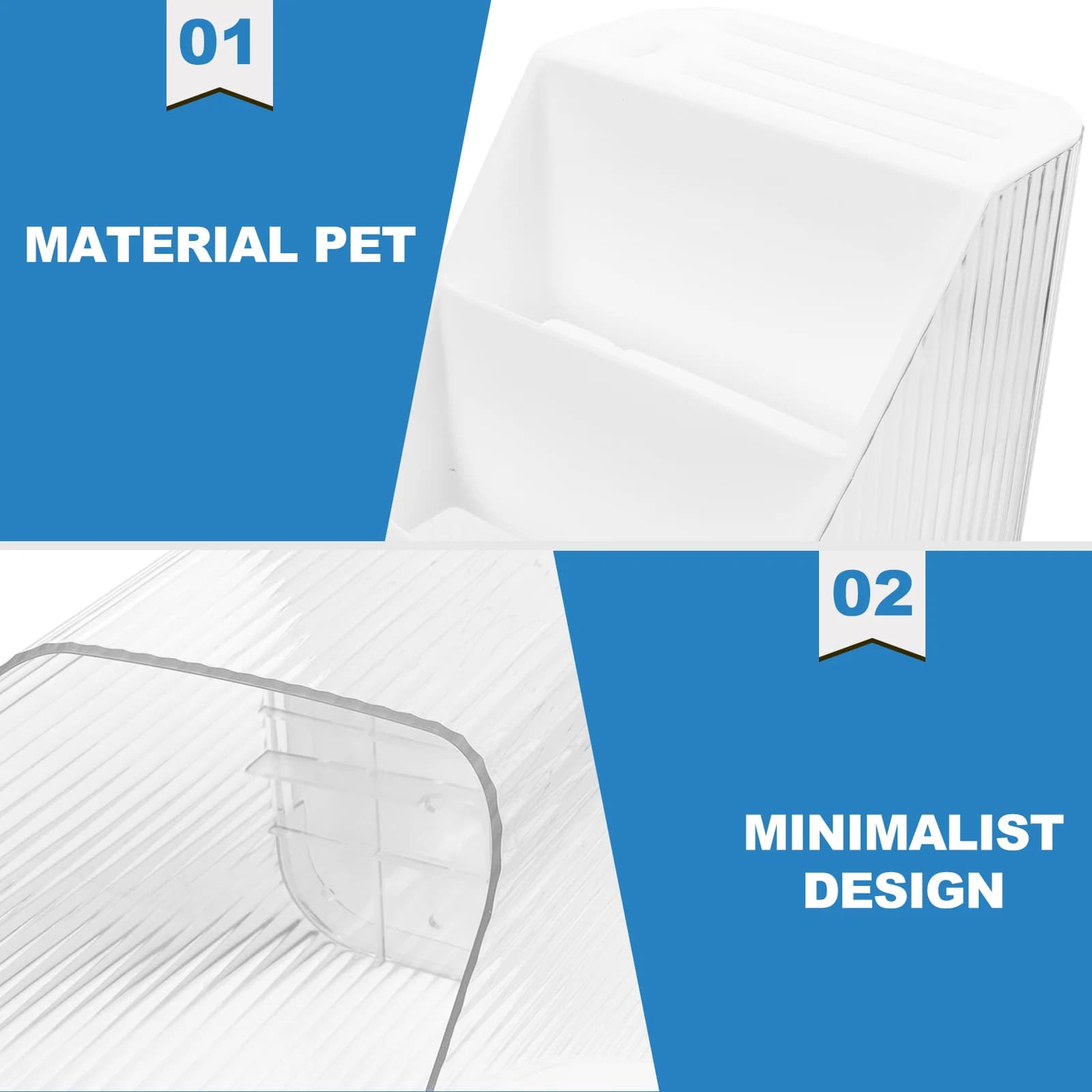 Contenitore per Utensili da Cucina Elegante, Organizzatore per Coltelli, Bacchette, Forbici e Contenitori per Spezie, per Uso Domestico e Ristorante