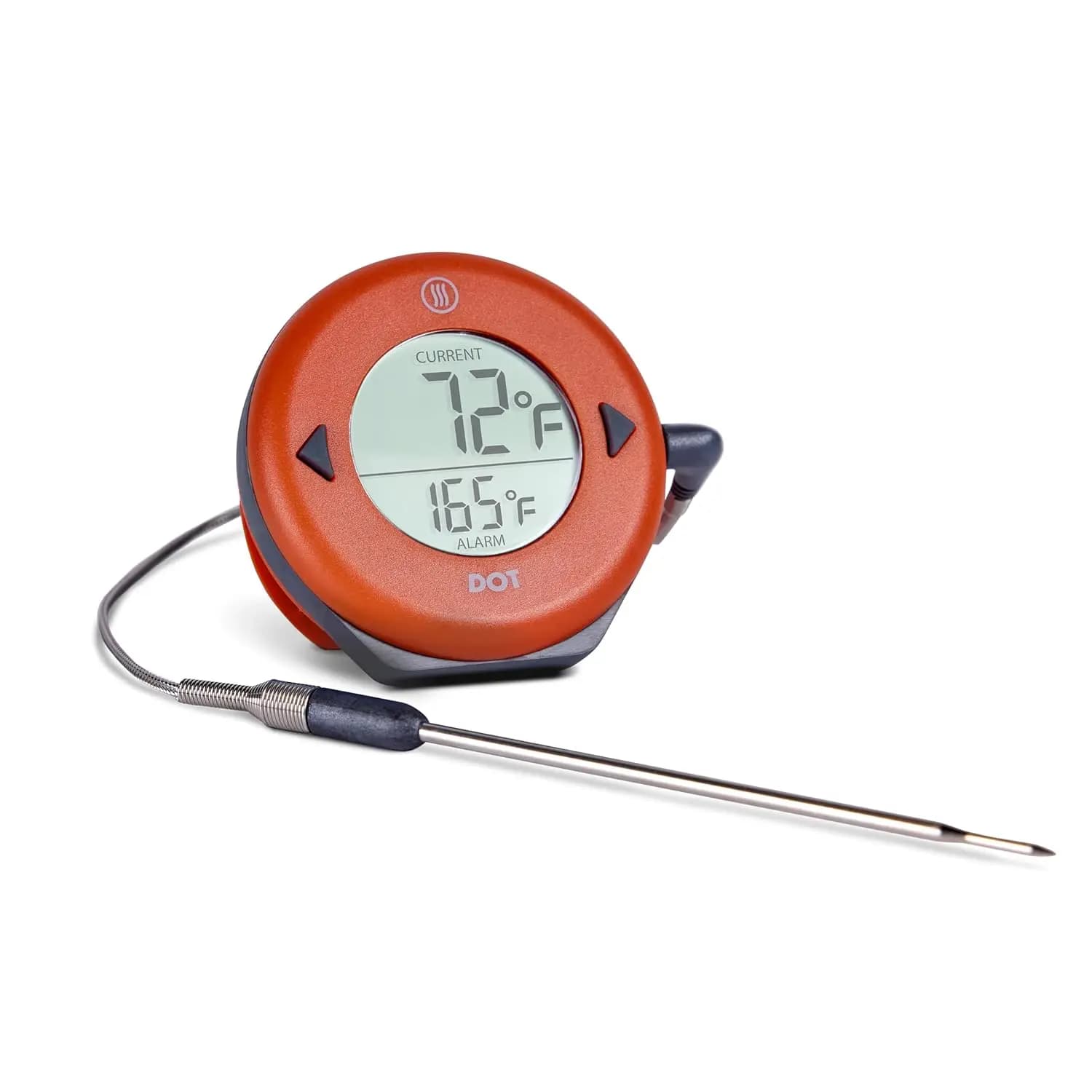 Chef Thermometer with Alarm - Easy Operation to One Touch, High Accuracy Probe to Cook Meat and Bake Oven