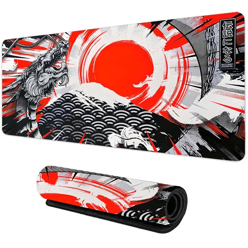 Monster Dragon Xxl tappetino per Mouse 900x400x4 Home Office Stitch Things tavoli per Computer tavolo per Mouse per Pc Mouse tappeto Laptop Gamer