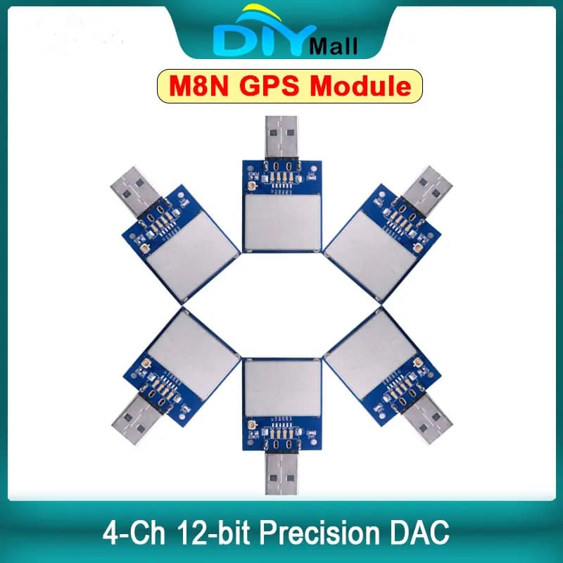 MCP4728 Modulo DAC I2C a 12 bit Scheda breakout convertitore analogico digitale a 4 canali per Arduino Raspberry Pi