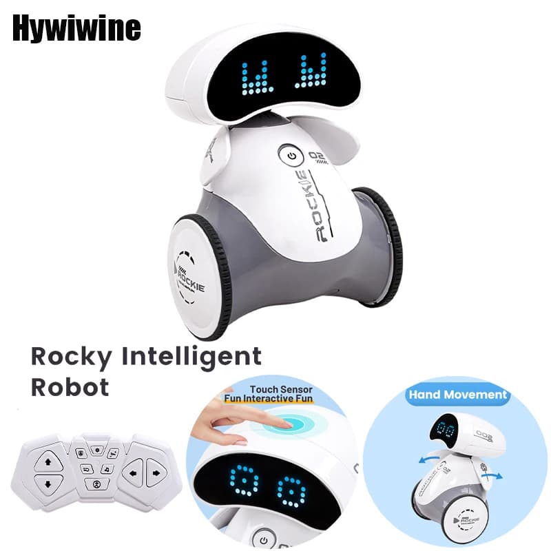 Robot Rc Emo Smart Sensore tattile a infrarossi intelligente 2.4G Programmazione wireless Robo Robot telecomandato Giocattoli per ragazze dei ragazzi