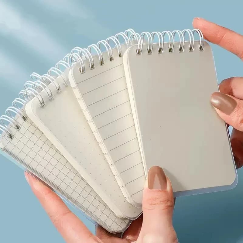A7 Mini coil notebook Convenient office record book Account book Portable pocket notebook Multifunctional Drawing book