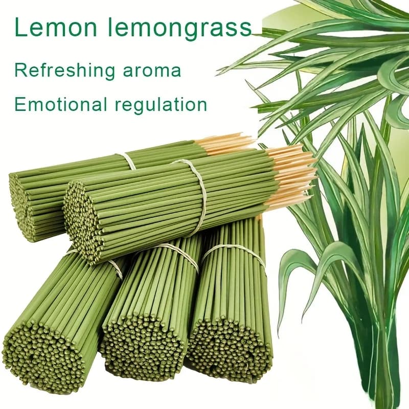 11/67/137 pezzi, bastoncini di aromi di citronella fatti a mano, legno artificiale naturale e oli essenziali di lunga durata, adatti per regali di festa, casa, ufficio, cucina, bagno, deodorante e deodorante per ambienti, fragranza naturale,
