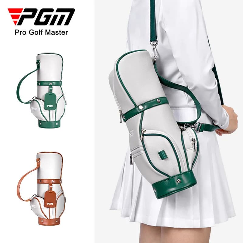 PGM New Portable Golf Ball Storage Bag Light Weight Ladies Lovely Golf Crossbody Ball Bag multifunzione Golf Supplies SOB009