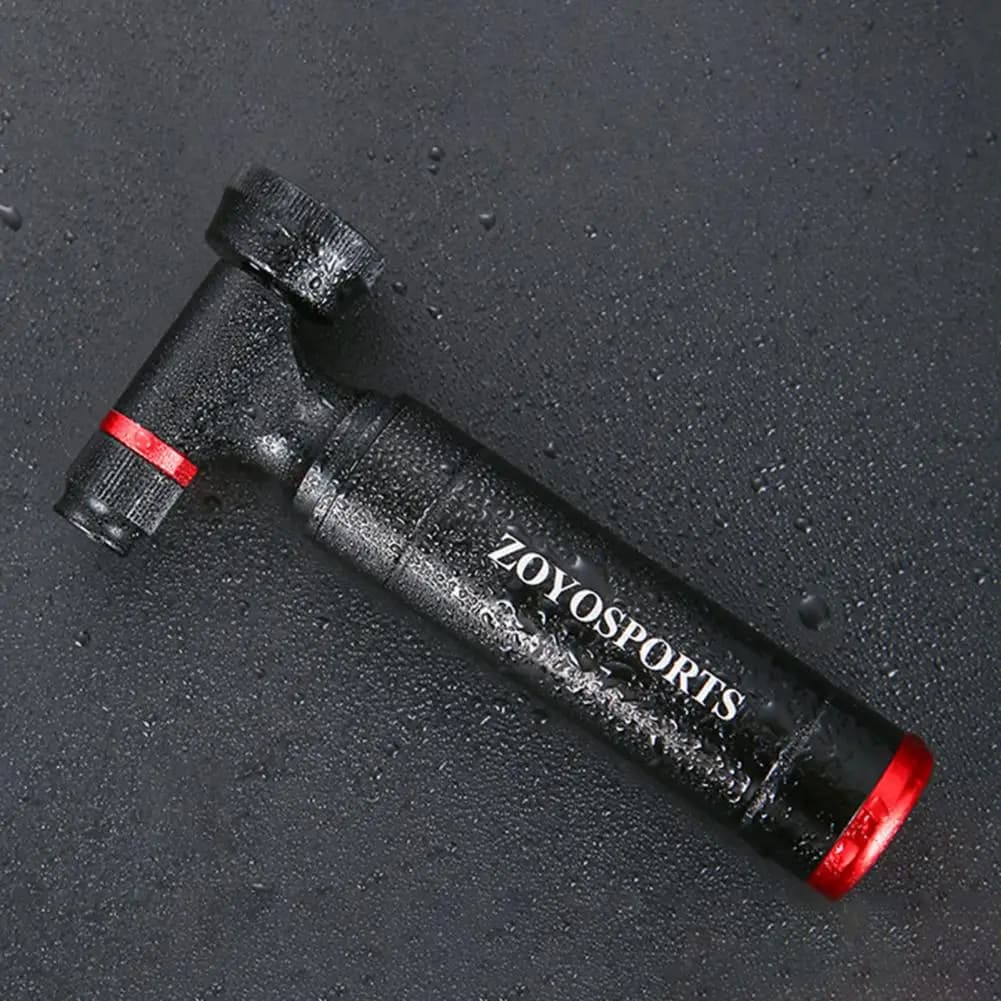Gonfiatore per pneumatici per bici da strada gonfiatore per pneumatici per bici Co2 ad alta pressione con manometro pompa portatile in lega di alluminio per strada Mtb