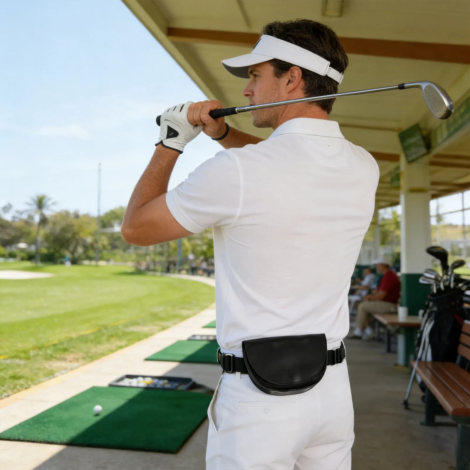 Golf Accessories Case Bag Organizer Equipment Storage Compact Rangefinder Accessory Belt Pack