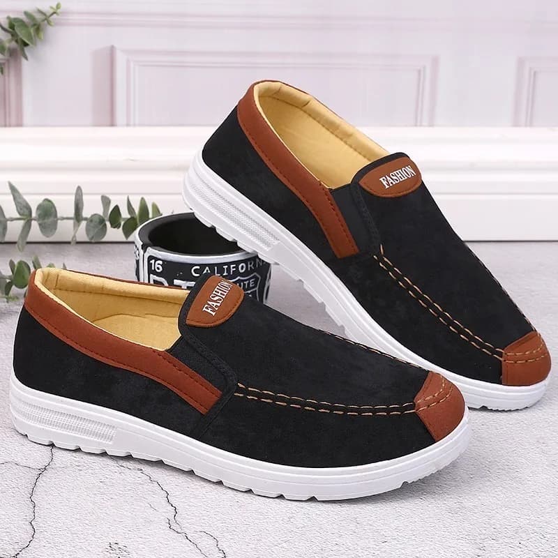 REARKER 2026 Scarpe Casual da Uomo Plus, Mocassini Maschili Comodi, Sneakers Slip-On, Scarpe da Tempo Libero Leggere, Scarpe Basse Vintage