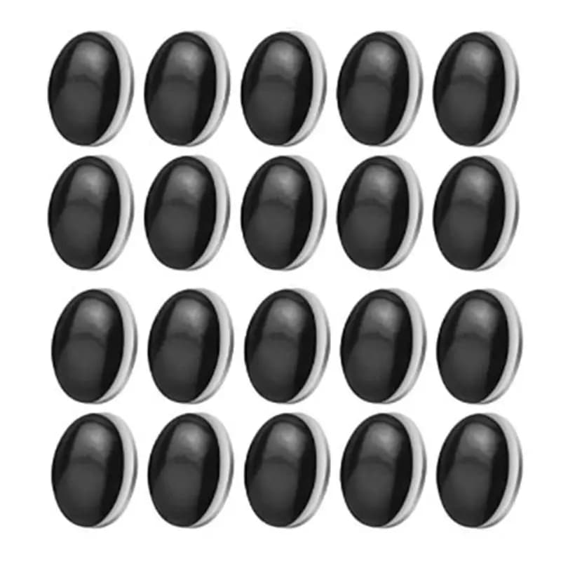 A84E-20Pcs Magnetic Curtain Weights Drapery Weights Magnet Shower Curtain Weights Bottom For Tablecloth Curtain Liner